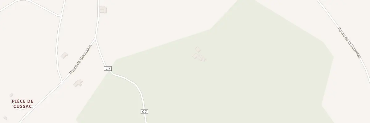 Plan du 519 Chem de Rivierette à Blanquefort-sur-Briolance