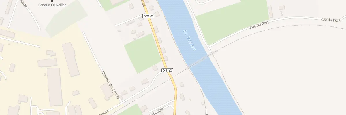 Plan du 941 Rue de Proumeyssac au Bugue