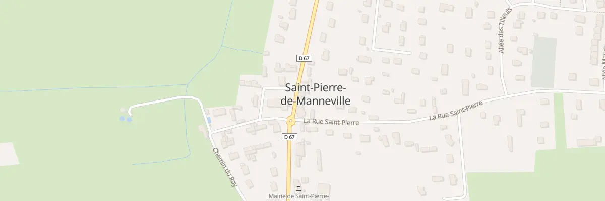Plan du 17 Pl de l’Eglise à Saint-Pierre-de-Manneville