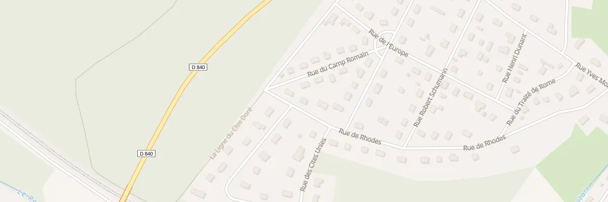 Plan du 18 Rue de Rhodes à Conches-en-Ouche