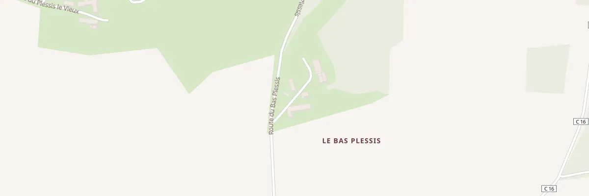 Plan du 5157 Le Bas Plessis à Néons-sur-Creuse