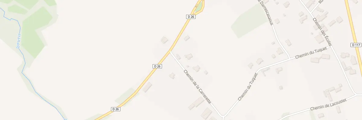 Plan du 19 Rte d’Aspet à Montsaunès