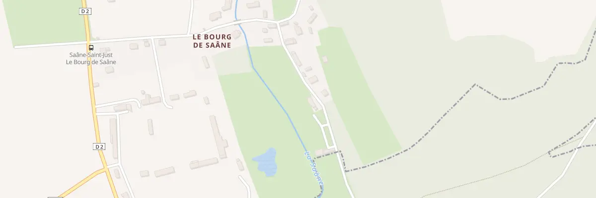 Plan du 5030 Le Bourg de Saane à Saâne-Saint-Just
