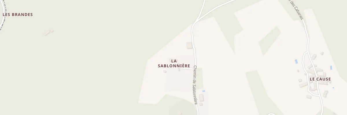 Plan du 51 Sablonniere à Savignac-de-Miremont