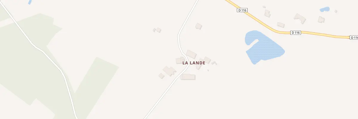 Plan du 6 La Lande à Saint-Martin-de-Jussac