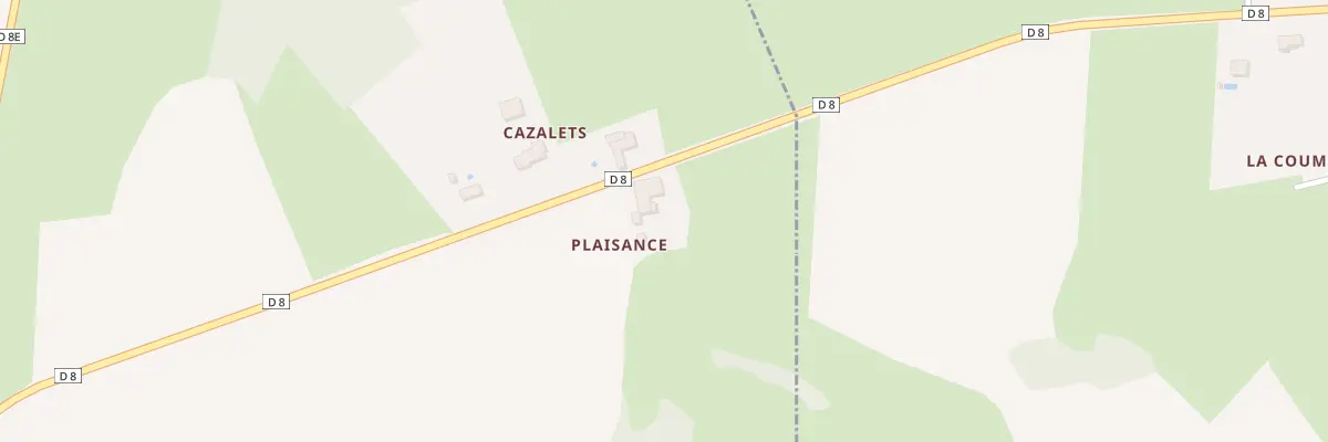 Plan du 36 Plaisance à Benque