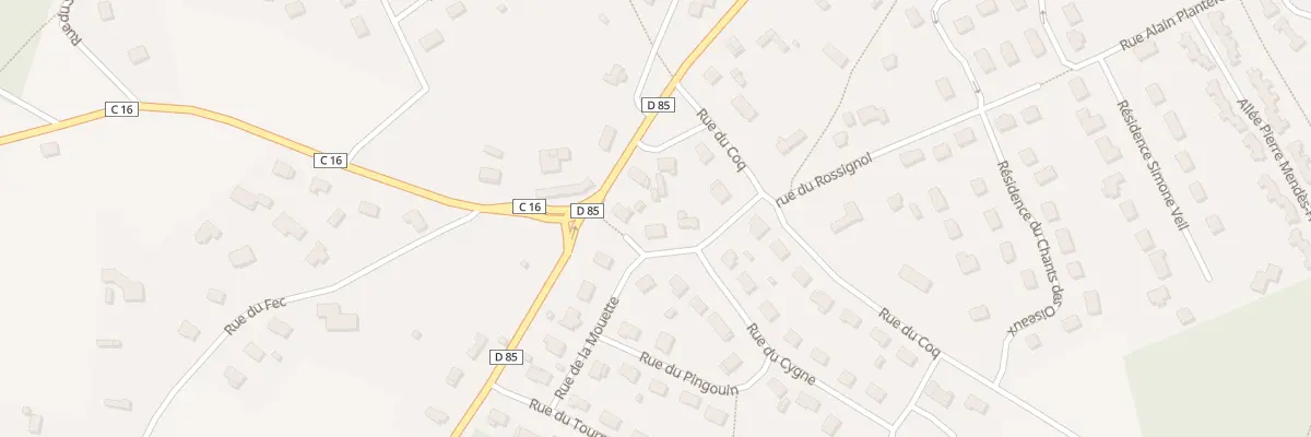 Plan du 4 Rue de la Mouette au Thuit de l’Oison
