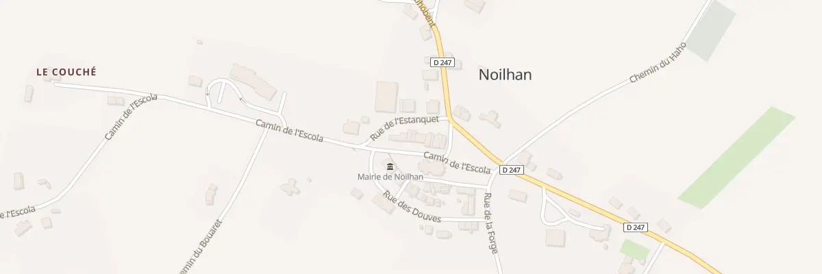 Plan du 112 Cami de l’Escola à Noilhan