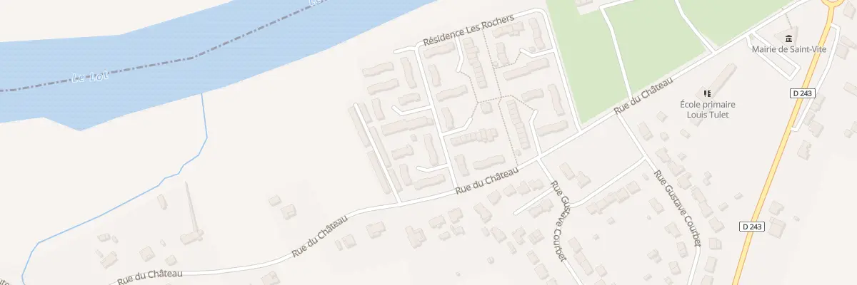 Plan du 72 Rive du lot à Saint-Vite