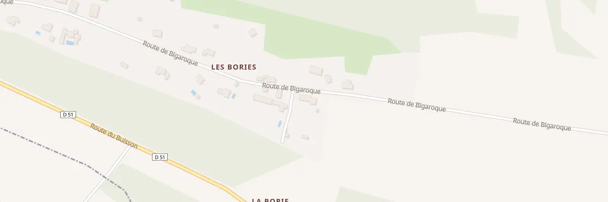 Plan du 19A Les Cabanes Sud à Coux et Bigaroque-Mouzens