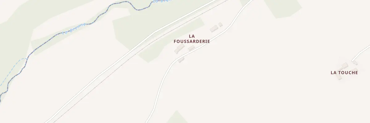 Plan du 121 La Foussarderie à Villechauve