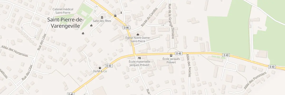Plan du 77 Rue de l’Eglise à Saint-Pierre-de-Varengeville