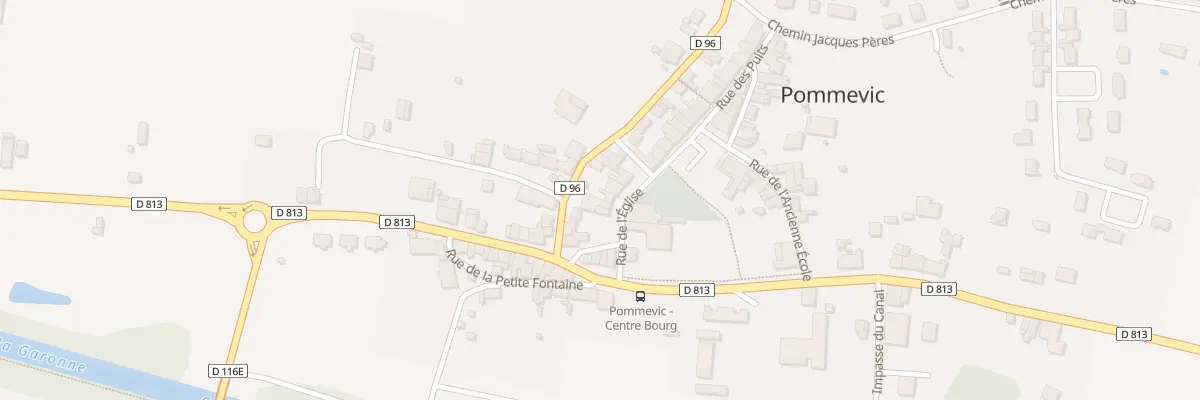 Plan du 5019 Rue de l’Eglise à Pommevic
