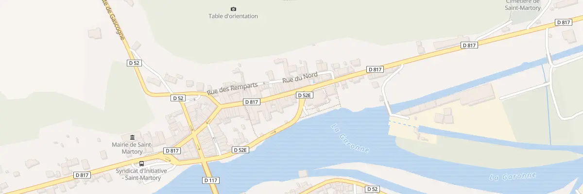 Plan du 229 Av du Picon à Saint-Martory