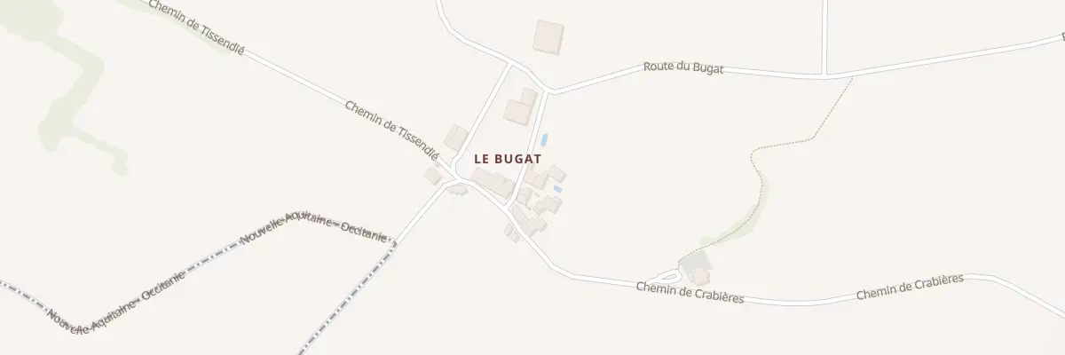 Plan du 5248 Bugat à Bourg-de-Visa