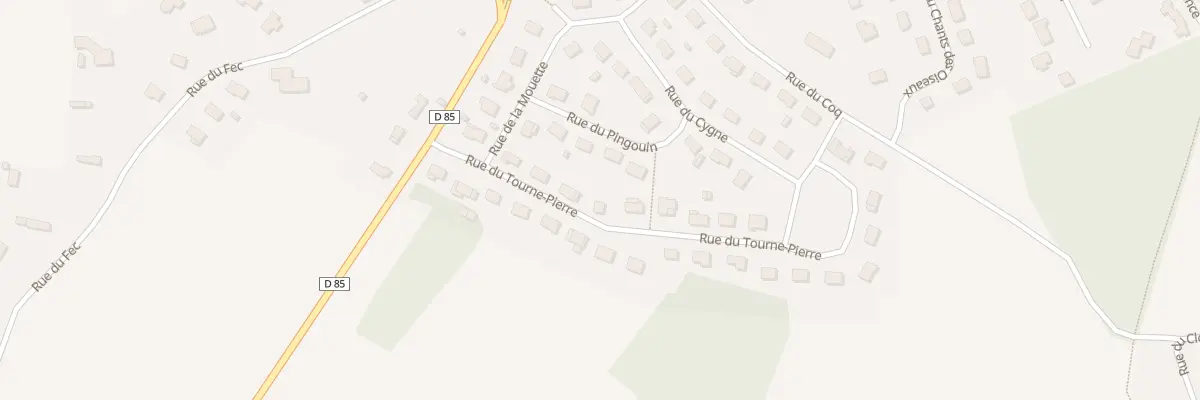 Plan du 9 Rue Tourne Pierre au Thuit de l’Oison