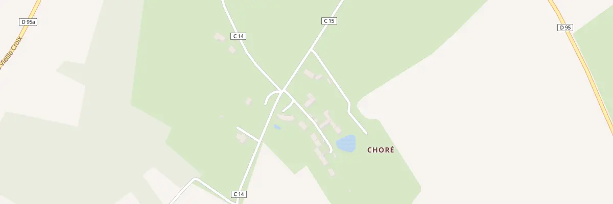 Plan du 15 Chore à Néons-sur-Creuse