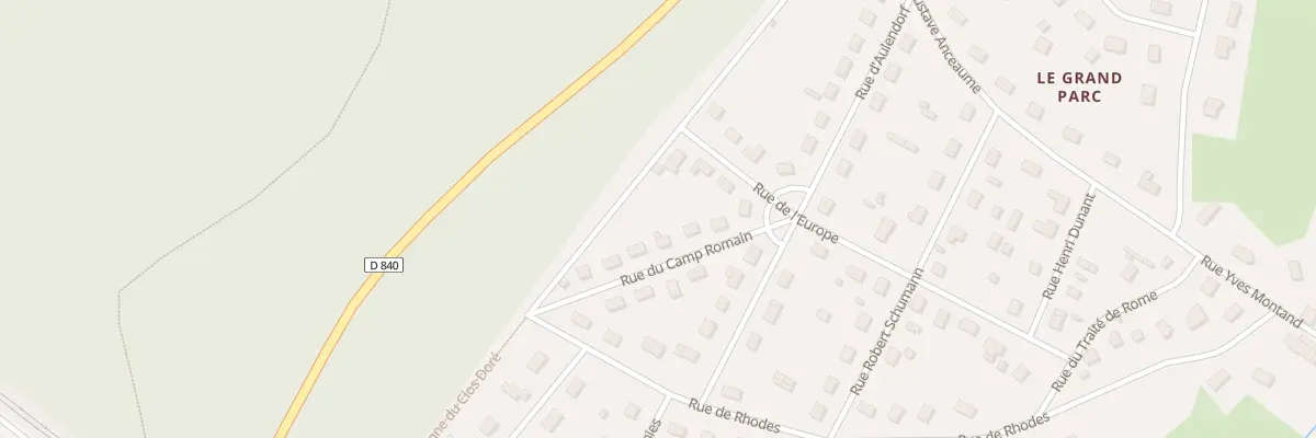 Plan du 6 Rue du Camp Romain à Conches-en-Ouche