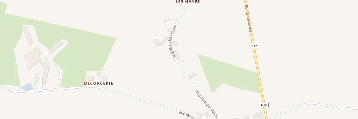 Plan du 5012 Les Menus aux Menus