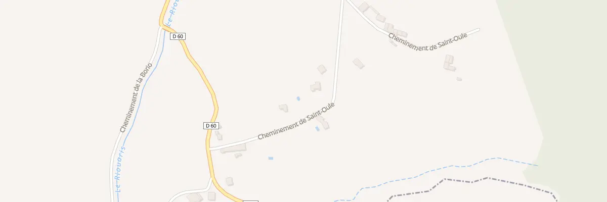 Plan du 207 Che de Saint-Oulé à Castelbiague