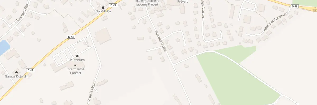 Plan du 176 Rue des Ecoles à Saint-Pierre-de-Varengeville