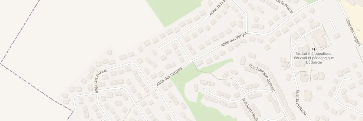 Plan du 867 All des Vergers à Barentin