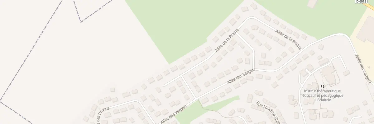 Plan du 345 All de la Prairie à Barentin