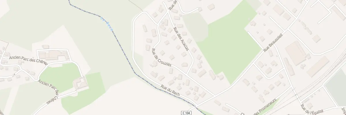 Plan du 8 Rue de Crouzies à Monsempron-Libos