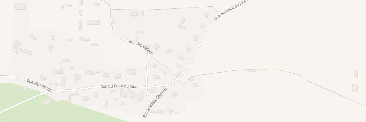 Plan du 33 Rue du Point du Jour au Thuit de l’Oison