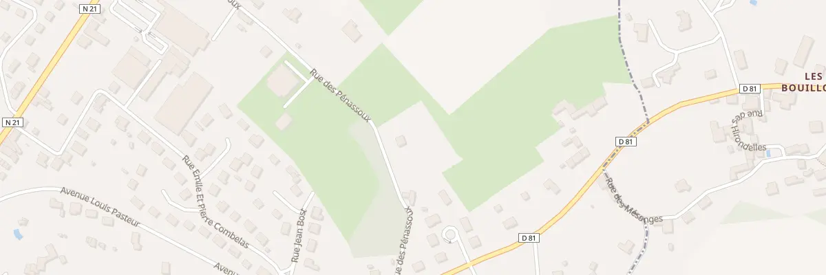 Plan du 1162A Les Mouilleres à Thiviers