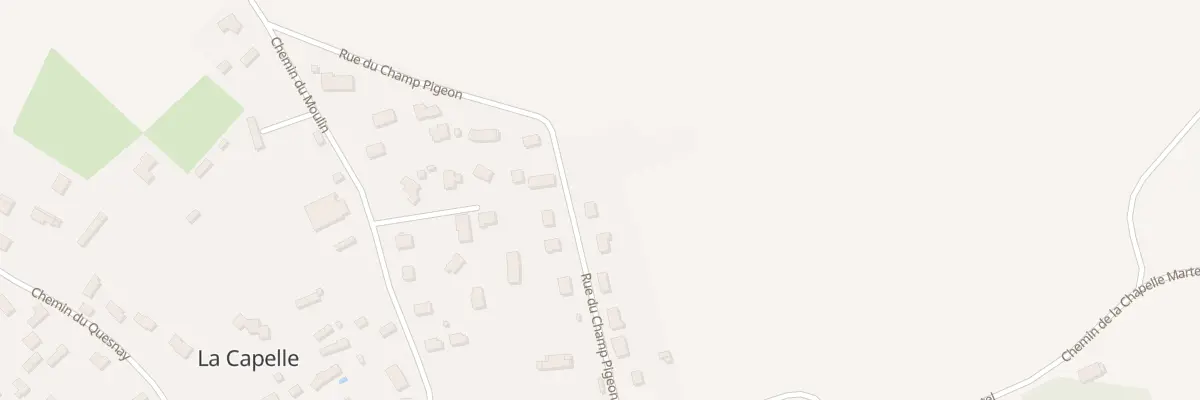 Plan du 309 Rue du Champ Pigeon à Bosroumois
