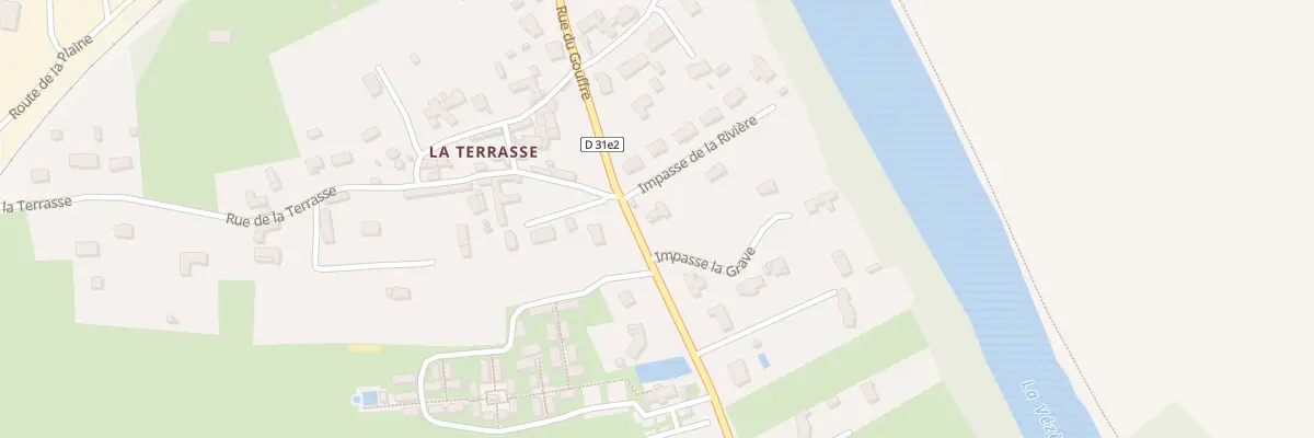 Plan du 14 Imp de la Rivière au Bugue