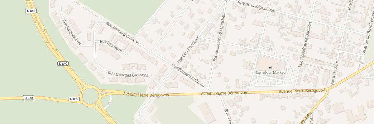 Plan du 47 Rue Olry Roederer à Conches-en-Ouche