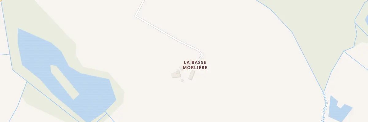 Plan du 183 La Basse Morliere à Charbonnières