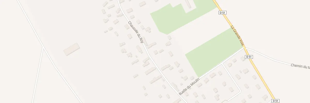 Plan du 42 La Chaussee du Roy à Sahurs