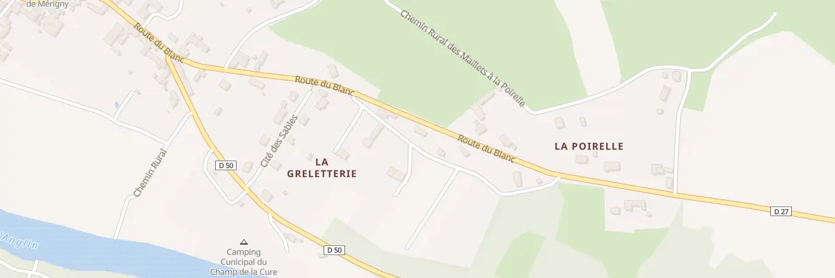 Plan du 3 La Greletterie à Mérigny