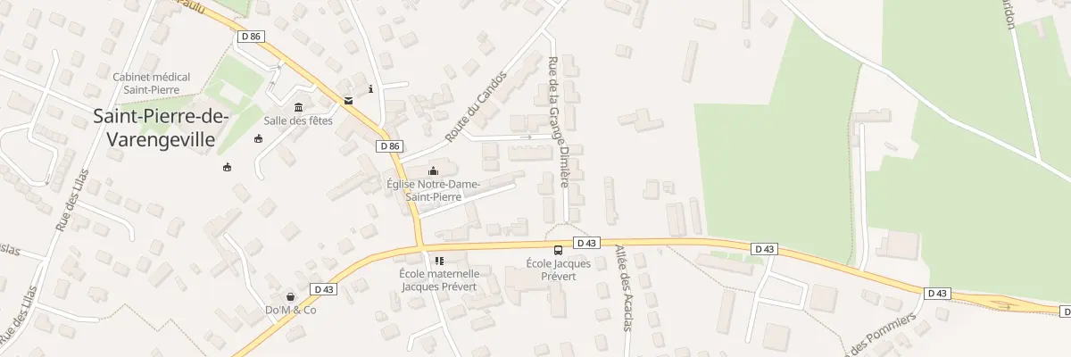 Plan du 19 Rue de la Grange Dimière à Saint-Pierre-de-Varengeville
