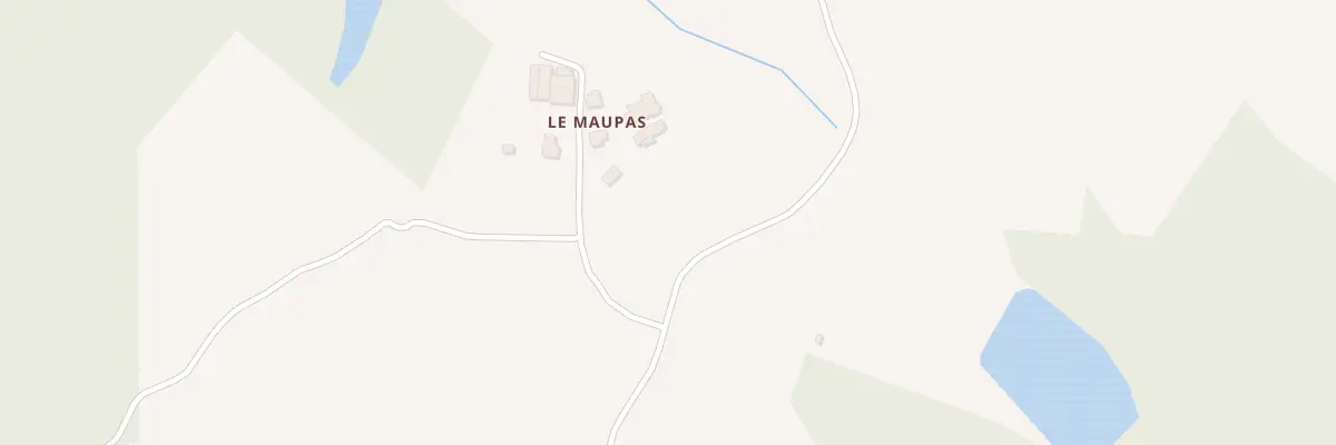 Plan du 5268 Le Maupas à Javerdat
