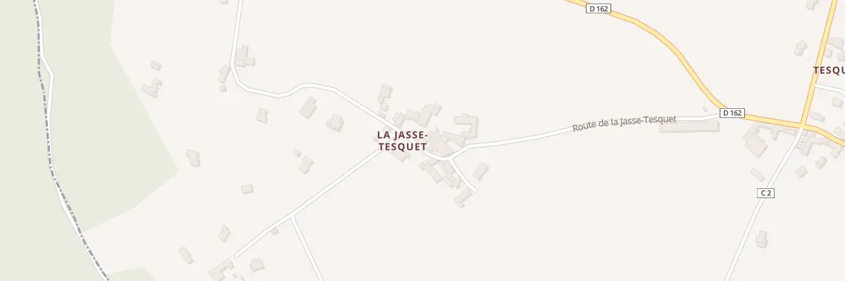 Plan du 404 Rte de La Jasse Tesquet à Cuzorn