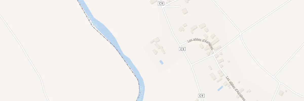 Plan du 2 Rte du Breuil à Lunay