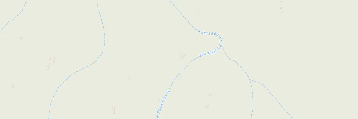 Plan du 191 Pouticayre à Orgibet