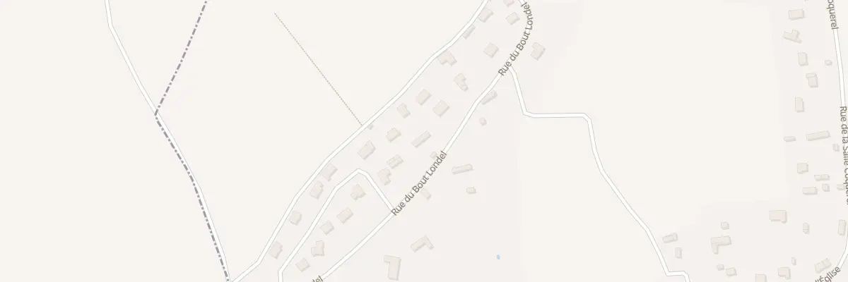 Plan du 125 Rue du Bout Londel à Sainte-Colombe-la-Commanderie