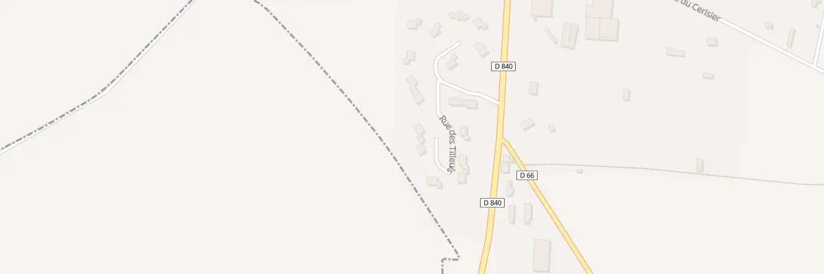 Plan du 10 Rue des Tilleuls à Amfreville-Saint-Amand