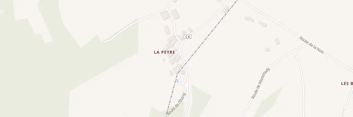 Plan du 250 Rte de l’Etang à Corgnac-sur-l’Isle