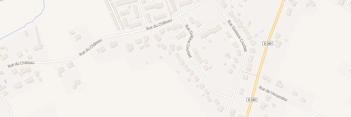 Plan du 45 Rue Gustave Courbet à Saint-Vite