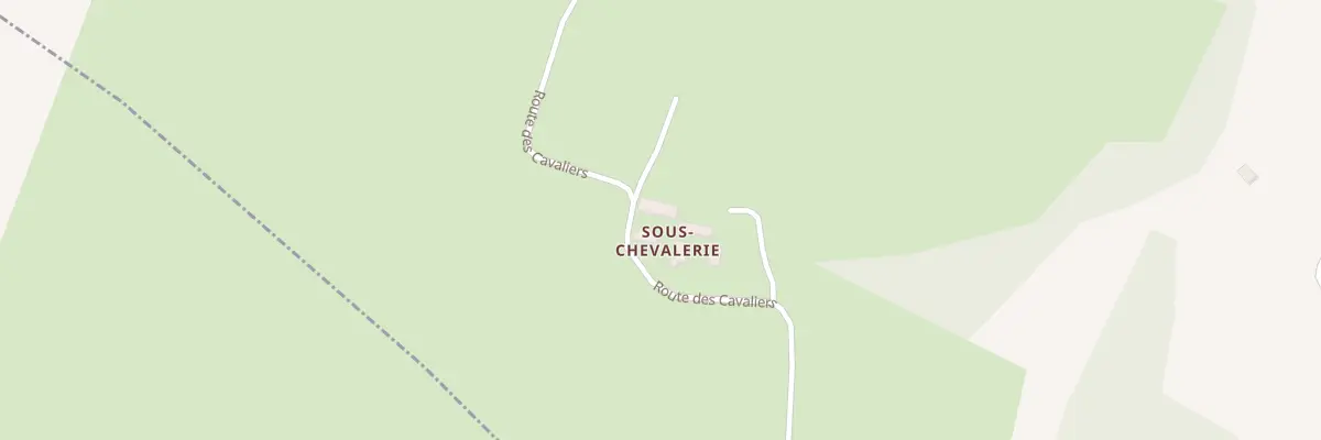 Plan du 909 Rte des Cavaliers à Chalais