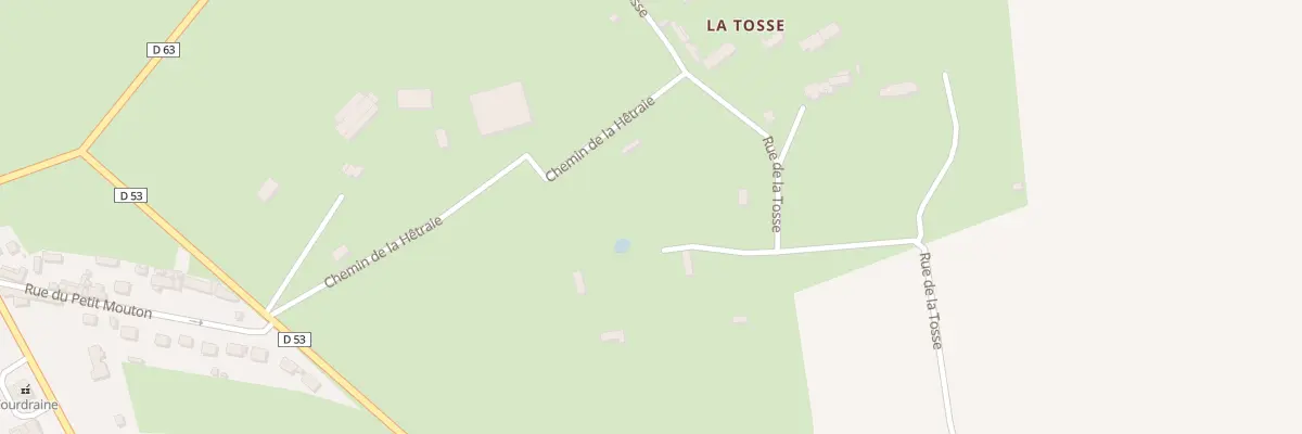 Plan du 448 Rue de la Tosse à Limésy