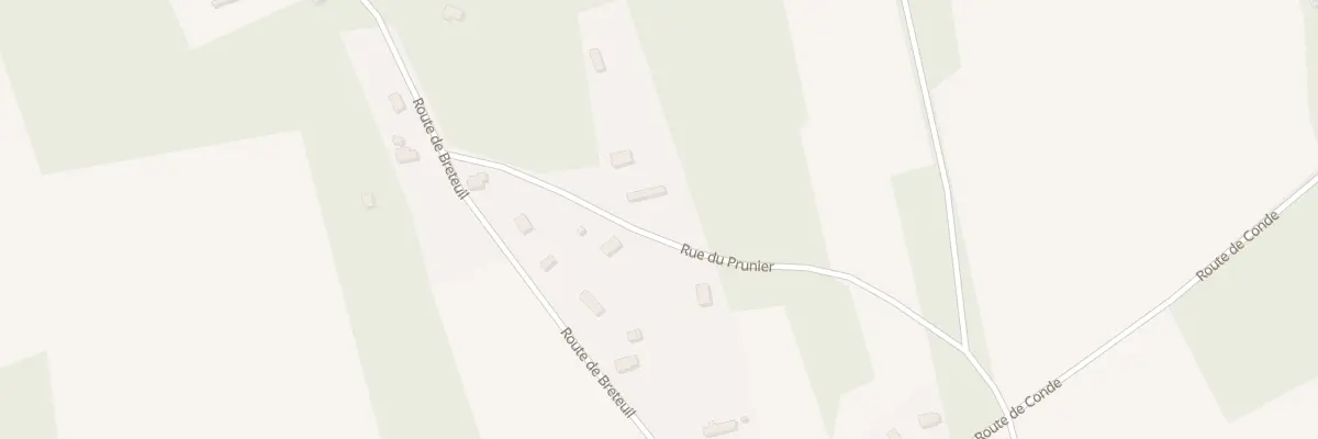Plan du 34 Le Prunier à Sainte-Marie-d’Attez