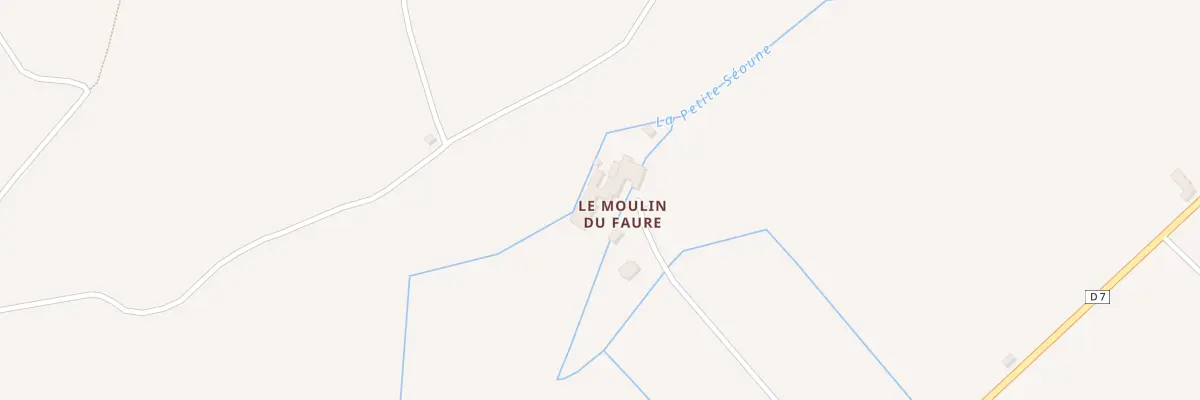 Plan du 5338 Riviere du Faure à Roquecor