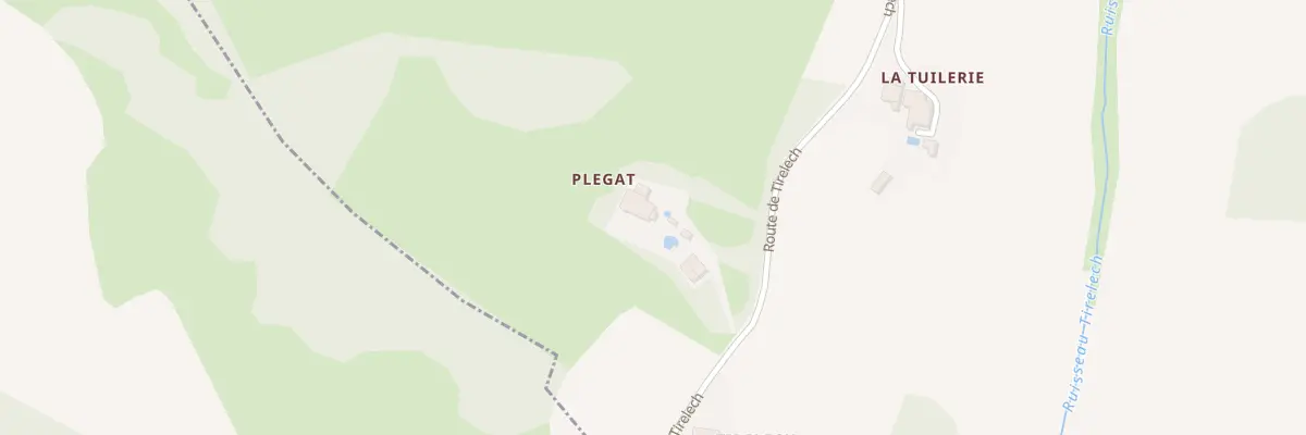 Plan du 25 Plegat à Polastron